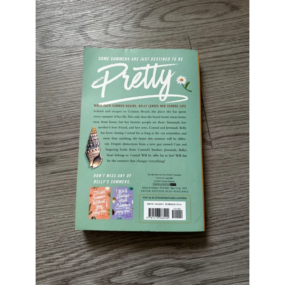 The Summer I Turned Pretty Jenny Han Paperback Young Adult Romance Novel